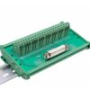 Adaptador Hembra  Db44 Riel Din Clemas Conector Termina - Imagen 2