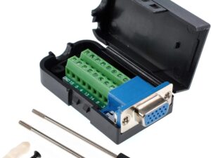 Adaptador Hembra Db15 3 Filas D-sub Vga Terminal Clemas