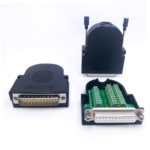 Adaptador Db25 Hembra Rs232 Clemas Terminal Conector - Imagen 2