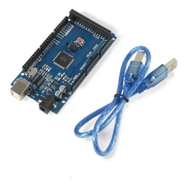 Tarjeta Mega 2560 Ch340 Con Cable Compatible Con Arduino