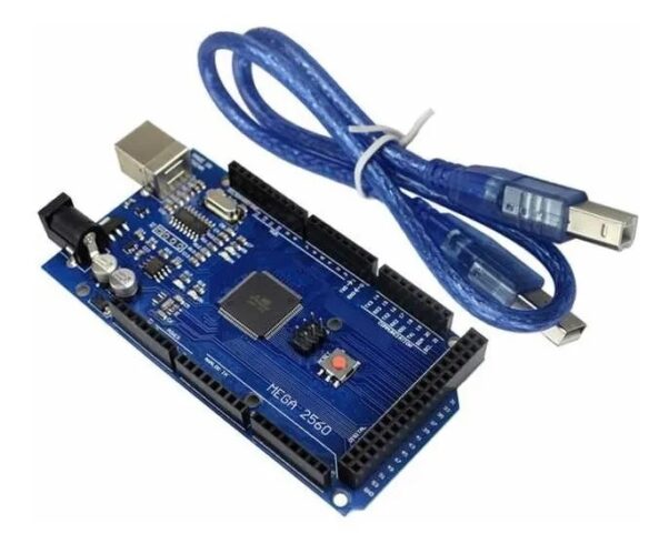 Tarjeta Mega 2560 Ch340 Con Cable Compatible Con Arduino - Imagen 2