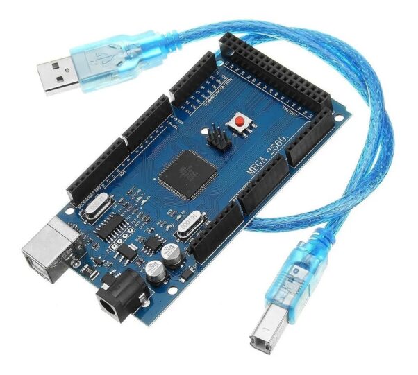 Tarjeta Mega 2560 Ch340 Con Cable Compatible Con Arduino - Imagen 4