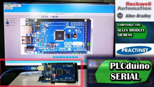 Plcduino Serial Allen Bradley, Plc Arduino Mega, Curso Hmi Plc, Domotica, Programacion Ladder Bloques Charts - Imagen 5