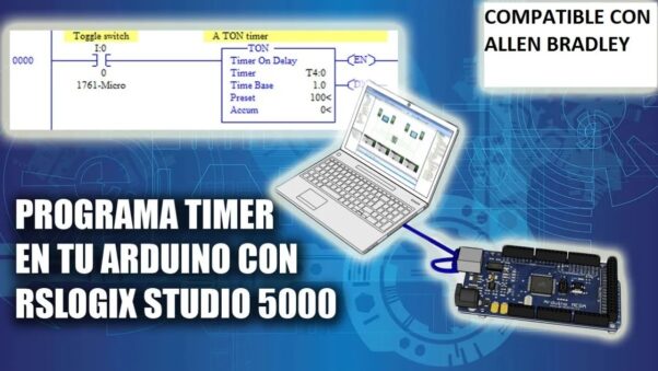 Plcduino Serial Allen Bradley, Plc Arduino Mega, Curso Hmi Plc, Domotica, Programacion Ladder Bloques Charts - Imagen 4