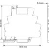 Relevador Trs 24vdc 1co 6a Compatible Weidmuller Tipo Clema - Imagen 3