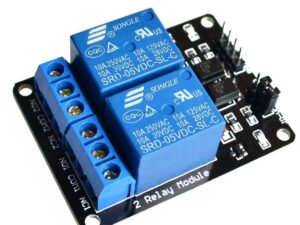 Modulo De 2 Relevadores, Relay 5v 10a Robotica Arduino Pic Plcduino