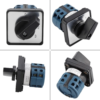 Selector 4 Posiciones 0-1-2-3 20 Amperes Industrial Switch de 2 Polos de 8 Terminales - Imagen 4