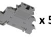 Kit 5 Pzas Clema Borne Jdikd1.5 2.5mm Awg 28-14 250v 32a