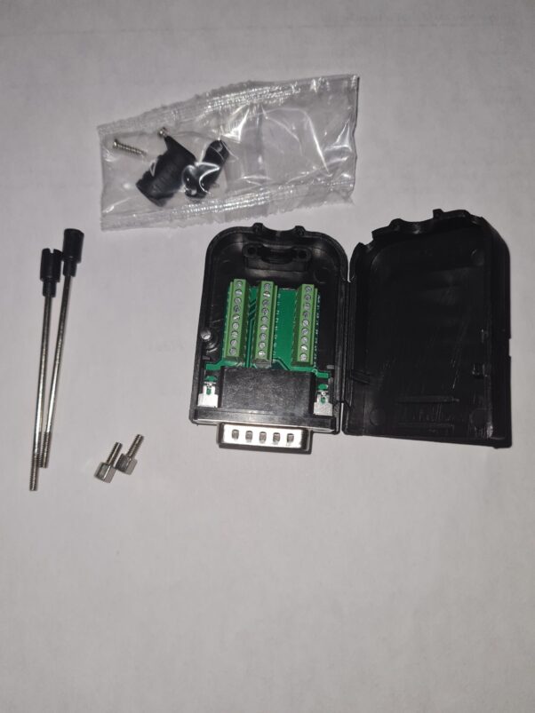 Adaptador Macho Db26 D-sub Terminal C/ Clema Conector Case con Carcasa - Imagen 2