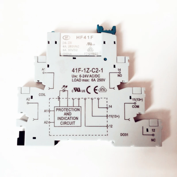 Relevador de Tipo Clema de 24 VCD Corriente Directa Modelo 41f-1z-c2-1 - Imagen 7