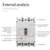 Interruptor Termomagnetico De 300 Amper De 3 Polos 3 Fases - Imagen 4