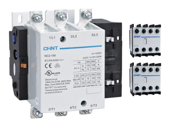 Contactor Chint 150 Amper Bobina 110 Vca Mod. Nc2-150 - Imagen 2