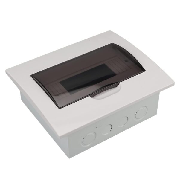 Caja Gabinete 8 Pastillas Centro Carga Riel Din Interperie Empotrar - Imagen 2