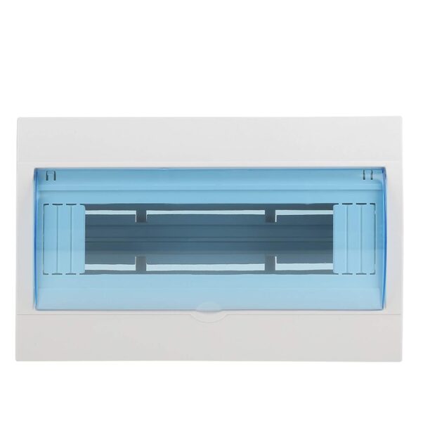 Caja de distribución de plástico para 12 pastillas