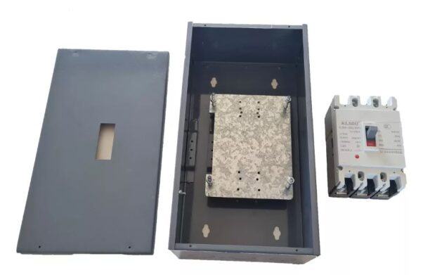 Gabinete + Interruptor 100 Amper Caja Moldeada 3 Polos Termo Sobreponer