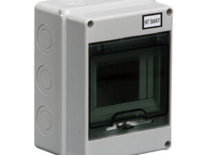 Caja Gabinete 5 Pastillas Ip65 Interperie Centro Carga Riel