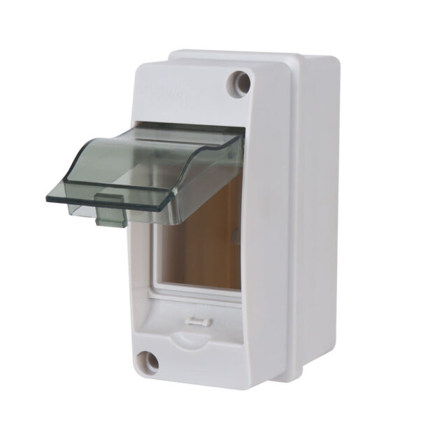 Caja Gabinete 2 Pastillas Ip65 Interperie Centro Carga Riel - Imagen 3