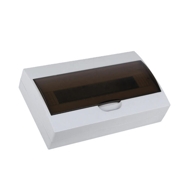 Caja Gabinete 12 Pastillas Centro Carga Riel Din Interperie Sobreponer - Imagen 2