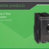 Pastilla Breaker Interruptor Termomagnético 60 Amper 2p Qo - Imagen 5